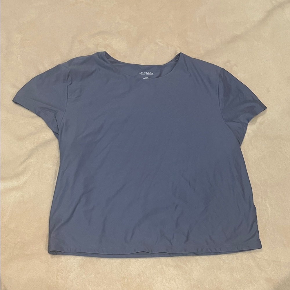 Wild Fable Slate Blue Short Sleeve Tee